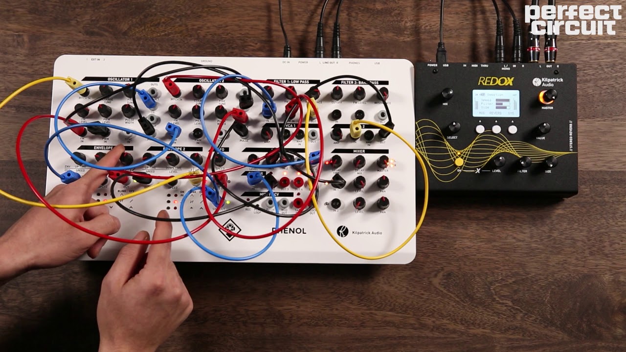Kilpatrick Audio Redox Reverb On The Phenol Synthesizer
