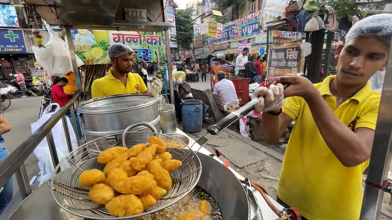 Indian Teen Makes Amazing Crispy Kurkure Momos Fry | INDIAN STREET FOOD