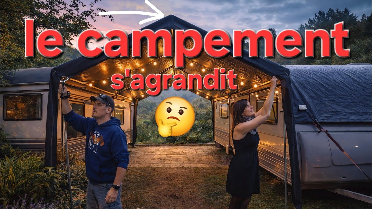 J'achète un abri de 6 mètres !! Pour réaliser mes travaux dans ma nouvelle CARAVANE #pourtoi #nomad 