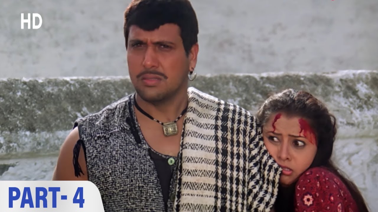 गोविंदा ने आपने भाई होने का फ़र्ज़ निभाया | Aag - Movies In Parts 04 | Shilpa Shetty - Sonali Bendre