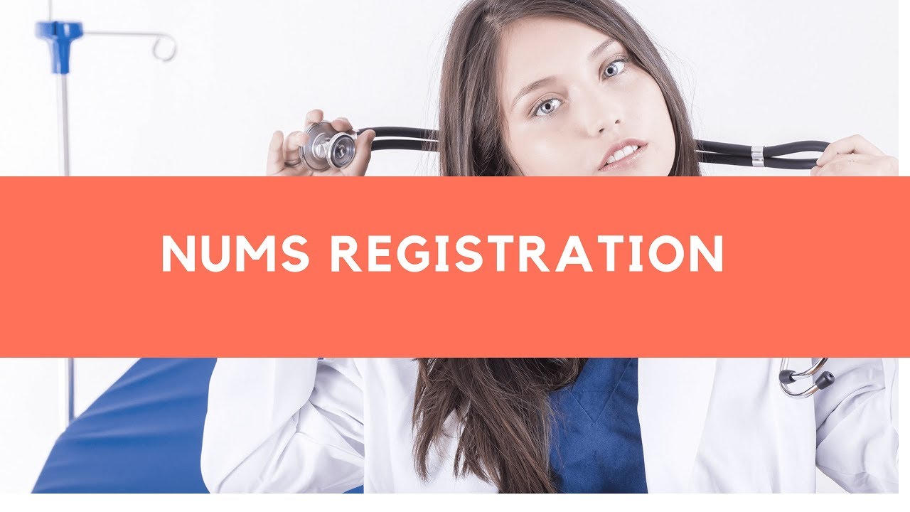 NUMS Registration