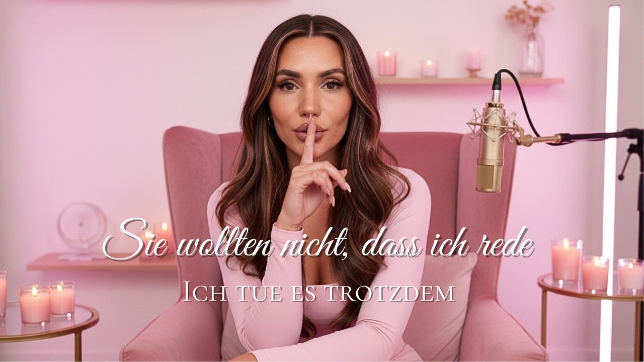 Sie wollten nicht, dass ich rede. Ich tue es trotzdem 🩷