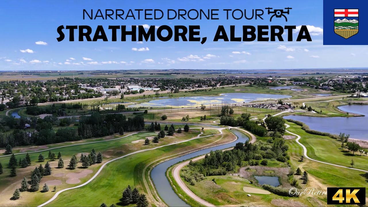 🌾 Strathmore, Alberta 🚁 4K Drone