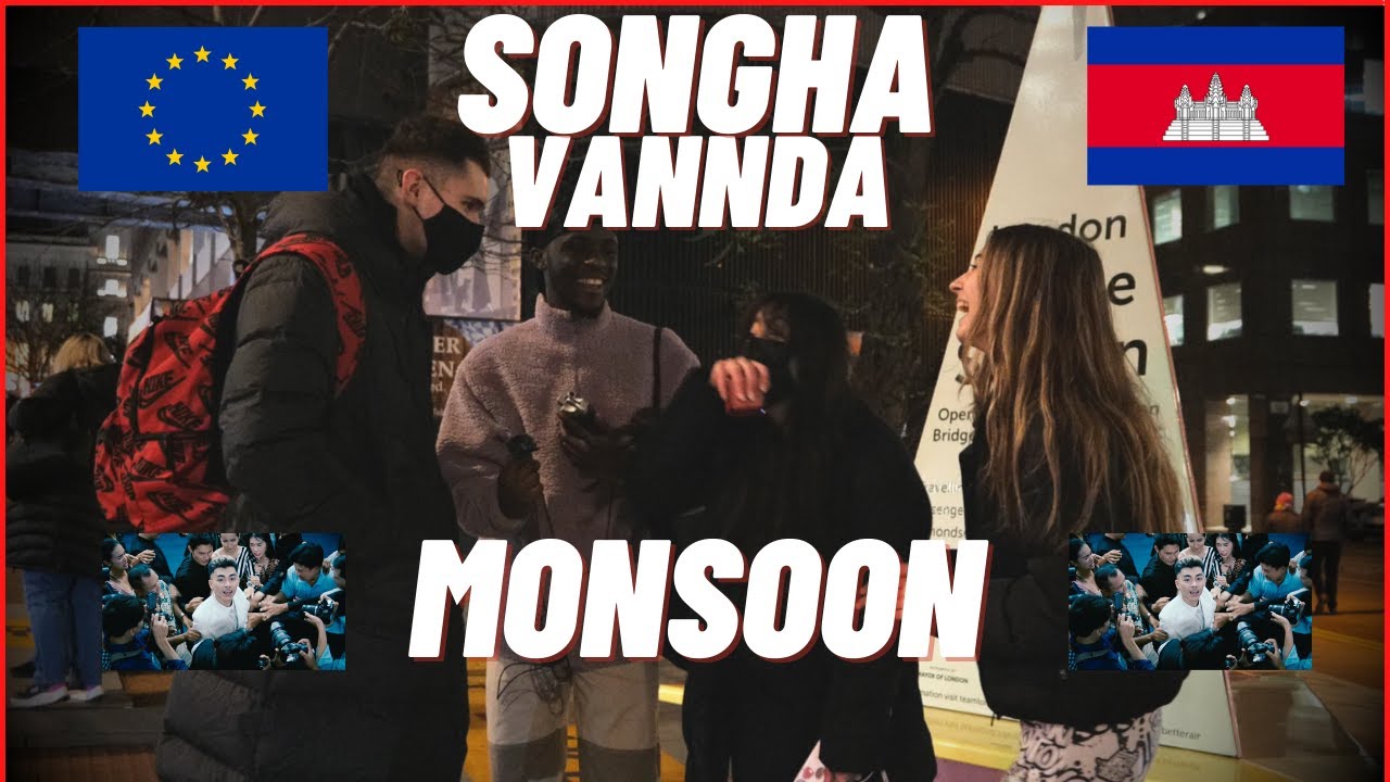 EUROPEANS REACT TO SONGHA FT. VANNDA - MONSOON (UK STREET REACTION)