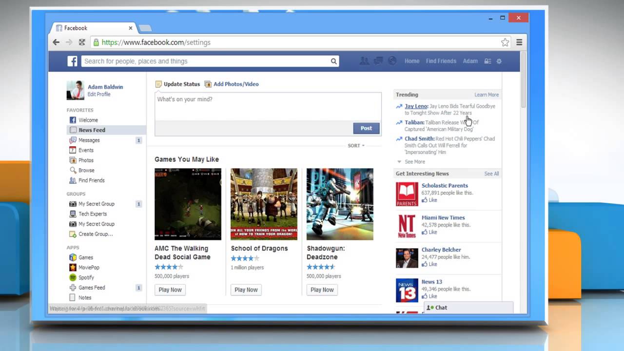 How to remove Apps from  Facebook&reg;