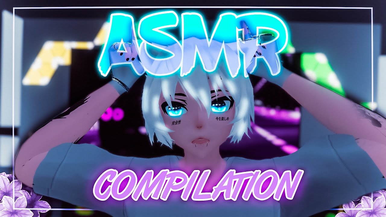 ⭐ ASMR VR COMPILATION 💫 1 Hour Special 😍 (Brushing, Tapping, Scratching & more!) 🎇 VRChat