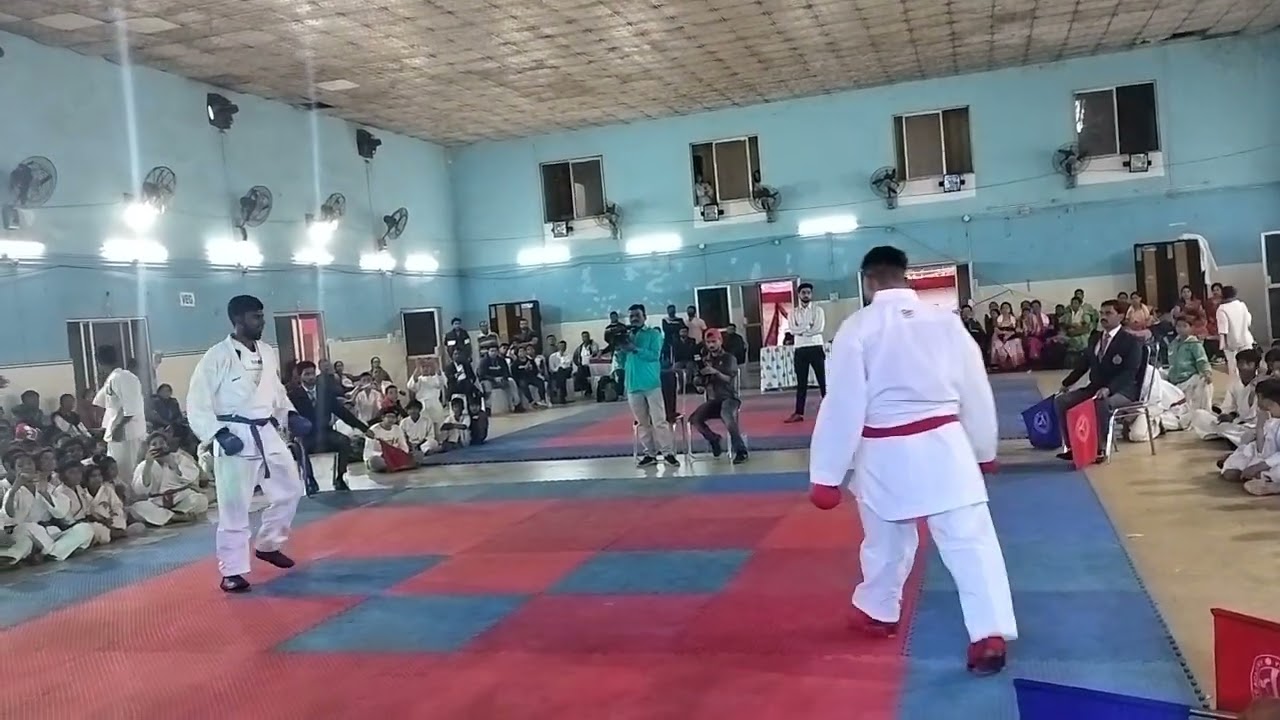 Kharagpur National karate championship 2022 semi final game senior man kumite