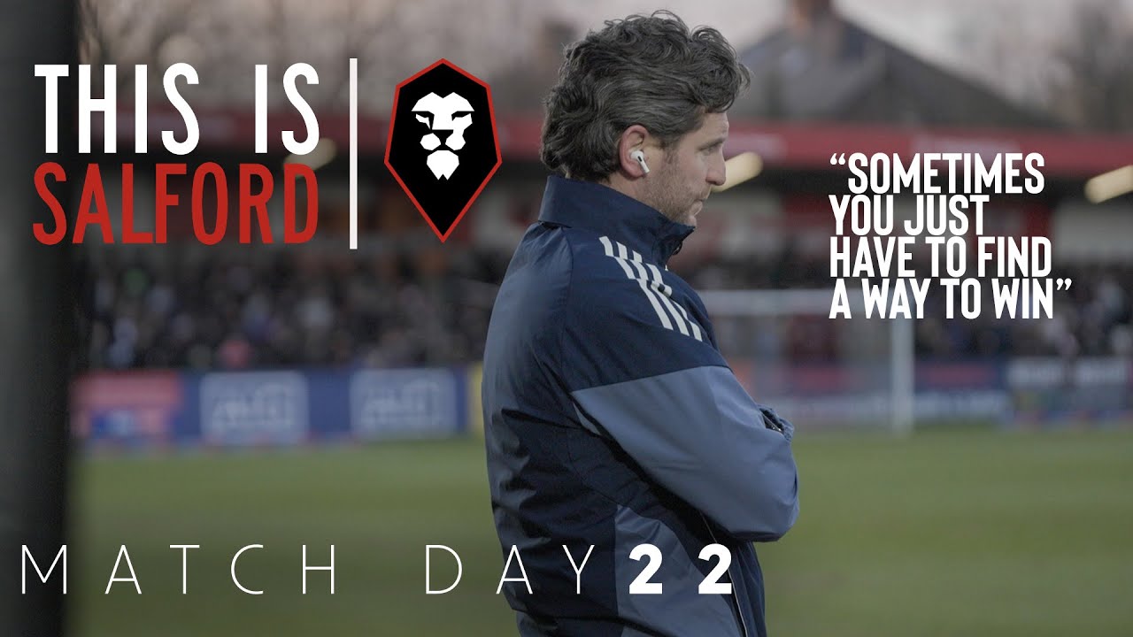A BOXING DAY BATTLE WITH BRUCEY 🎅 | THIS IS SALFORD: MATCH DAY 22