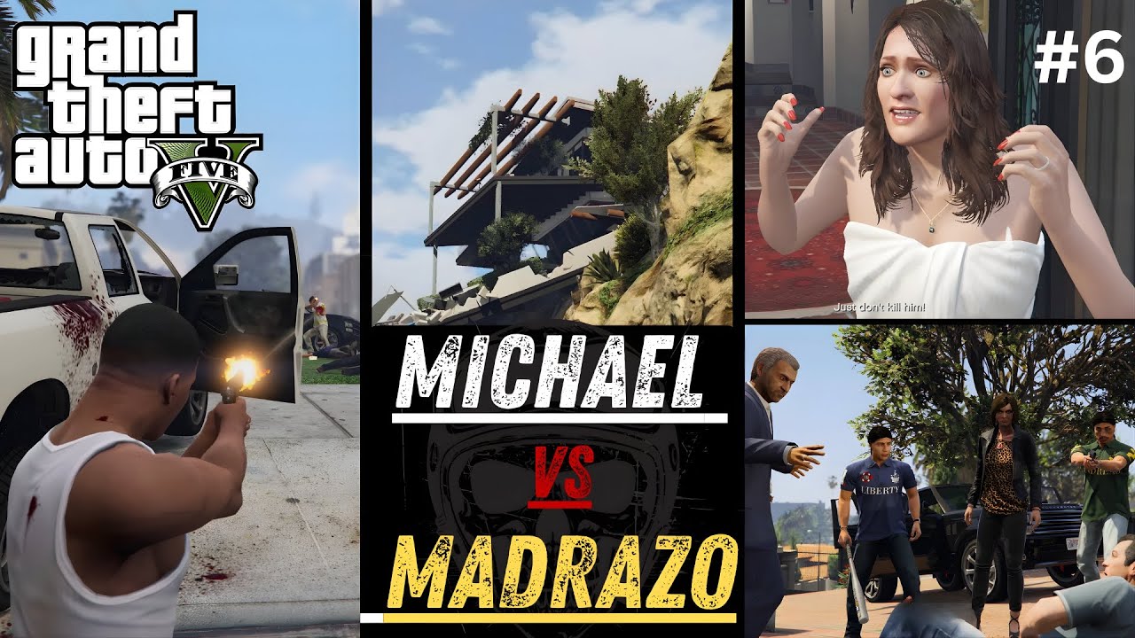 GTA 5: Gang War with Madrazo – House Demolition & Coach Betrayal #6