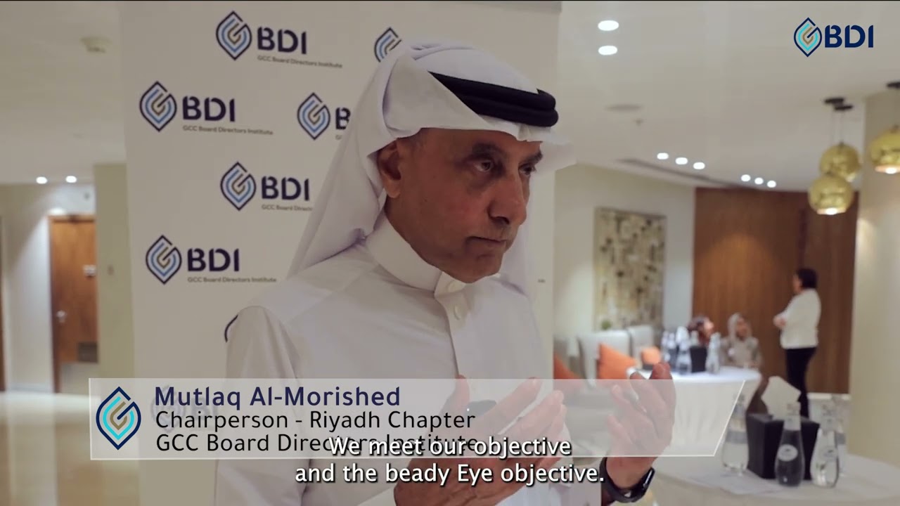 Interview - Mutlaq Al-Morished (Riyadh Membership Chapter)