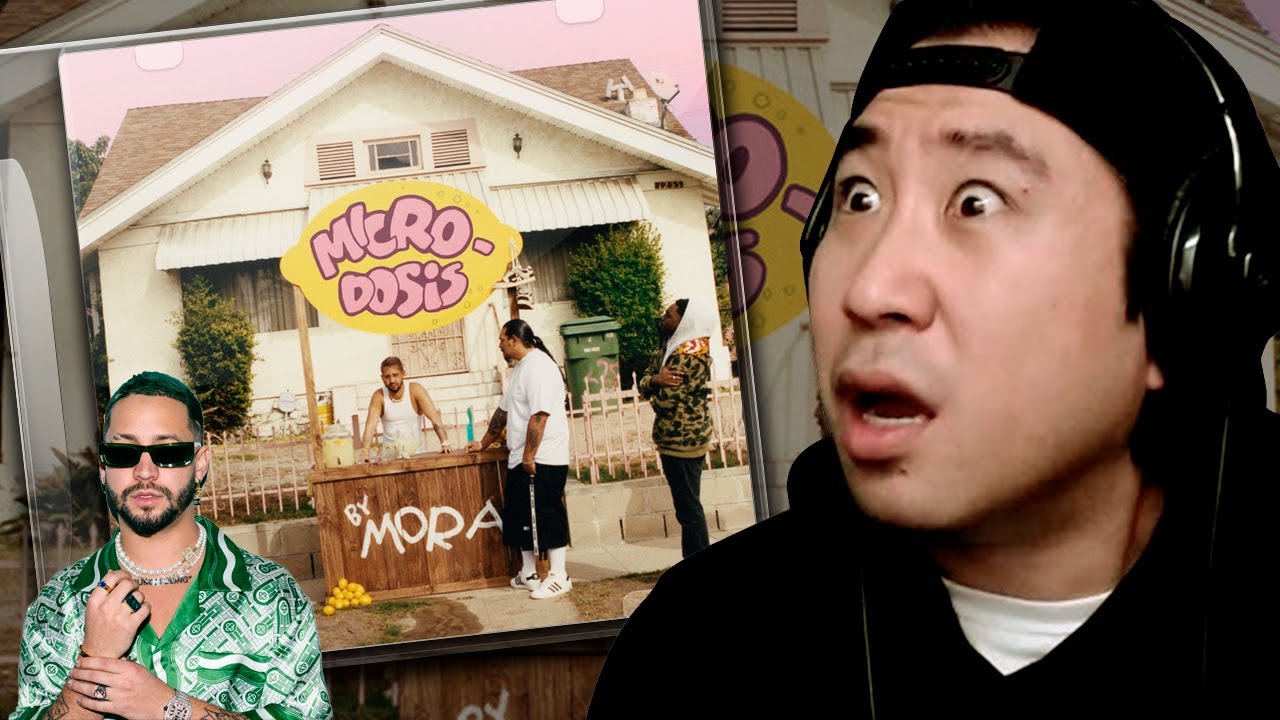 COREANO REACCIONA A &Aacute;LBUM DE MORA 😂 MICRODOSIS