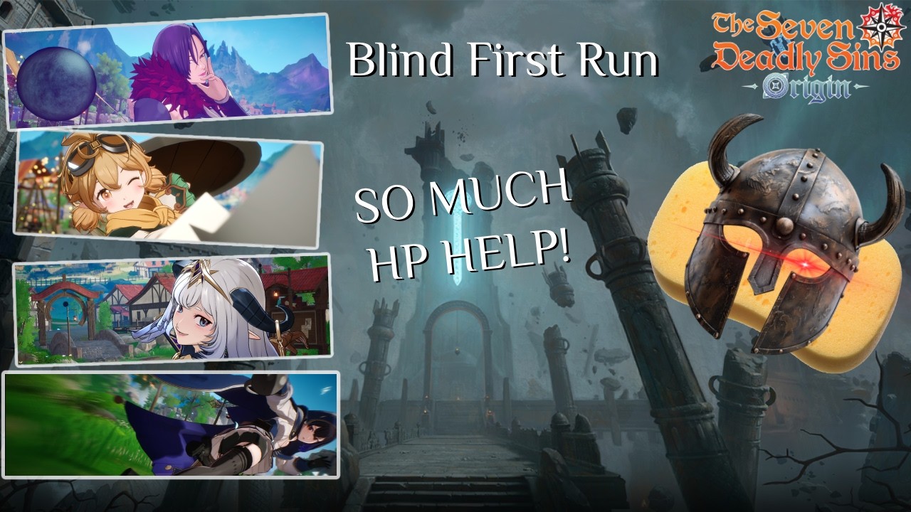 That HP Though! Taranis Solo Raid First Clear Blind Run Premium Ice Team No Food Buff | 7DS Origin