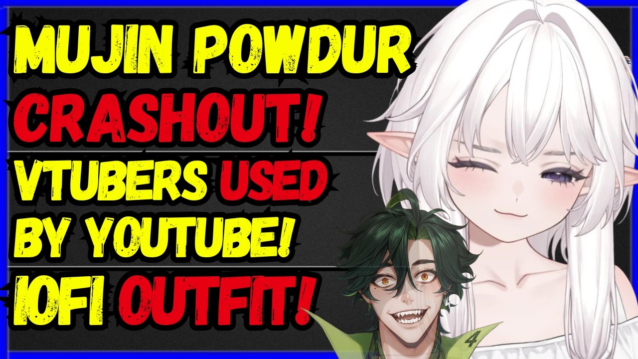HUGE Mujin CRASHOUT over Powdur tweet, Vtubers USED as BUZZWORDS?, Iofi Hololive Outfit!