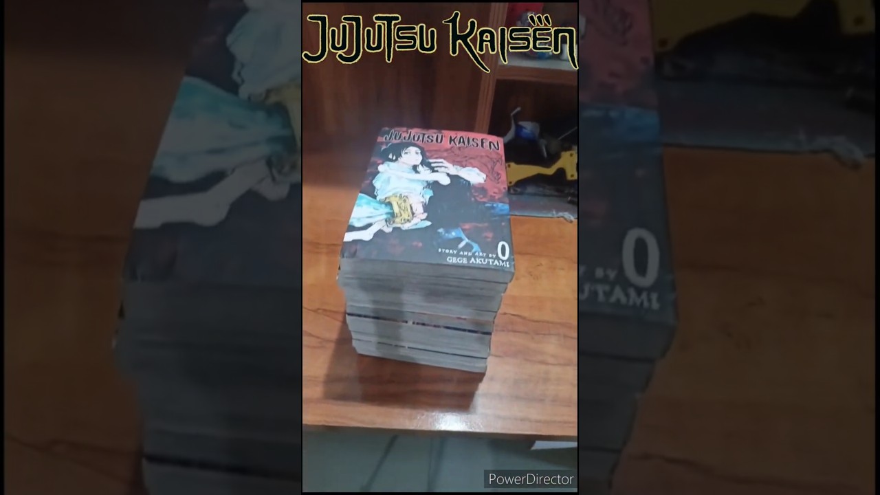 Unboxing Jujutsu Kaisen volumes 0-10 #jujutsukaisen #anime #manga #unboxing @AaravsArtiverse