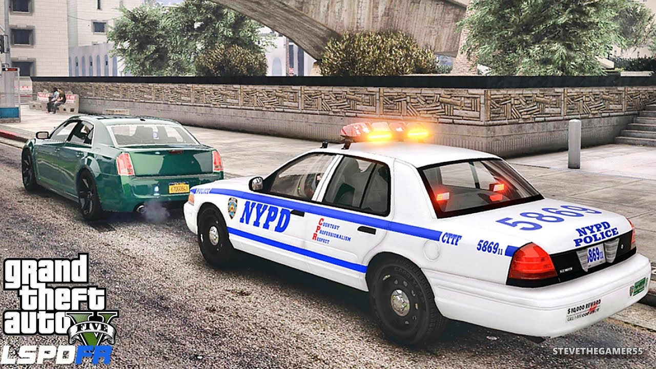 GTA 5 MOD LSPDFR 662 - NYPD PACK !! (GTA 5 REAL LIFE PC MOD)