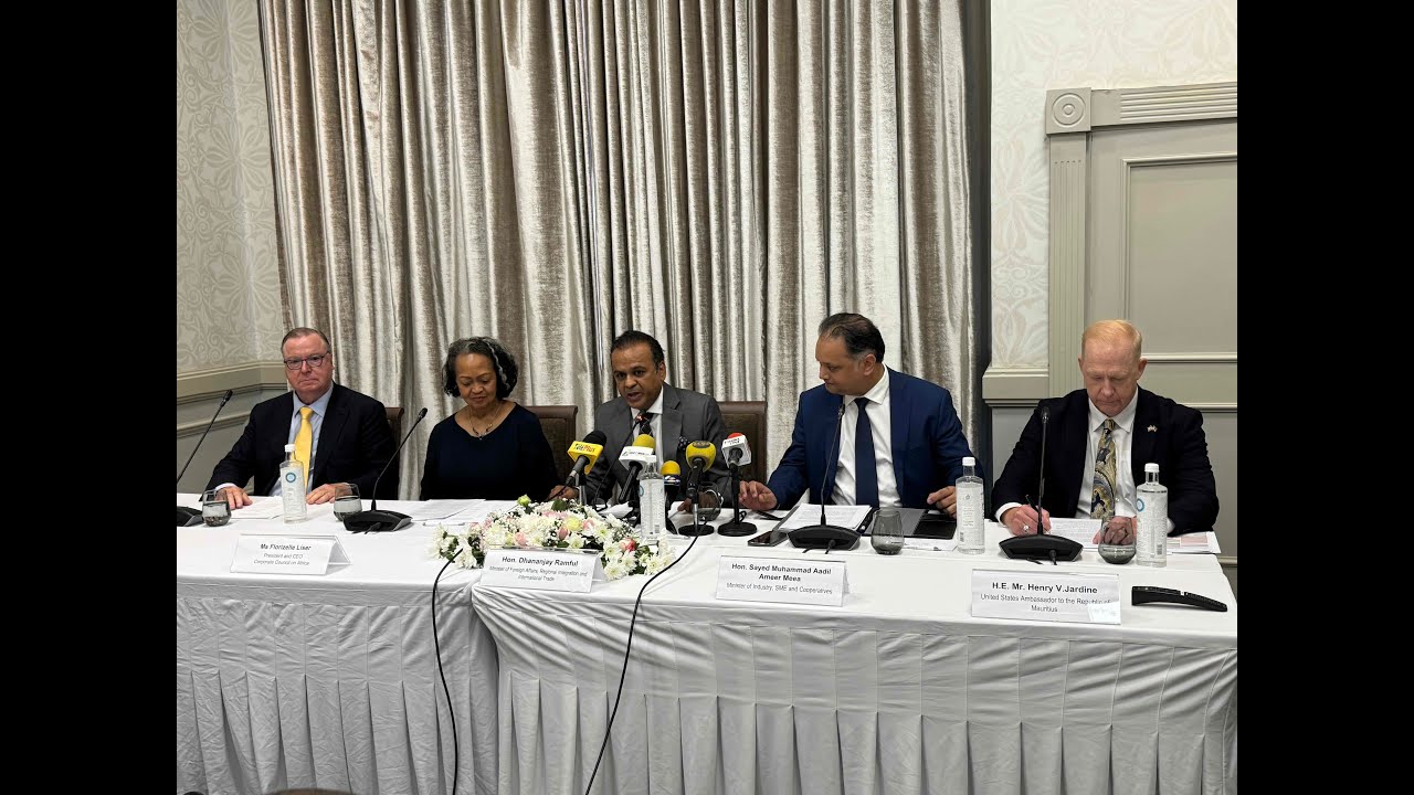 U.S.-Africa Business Summit 2026 - Joint Press Conference by the CCA and Ministry of Foreign Affairs