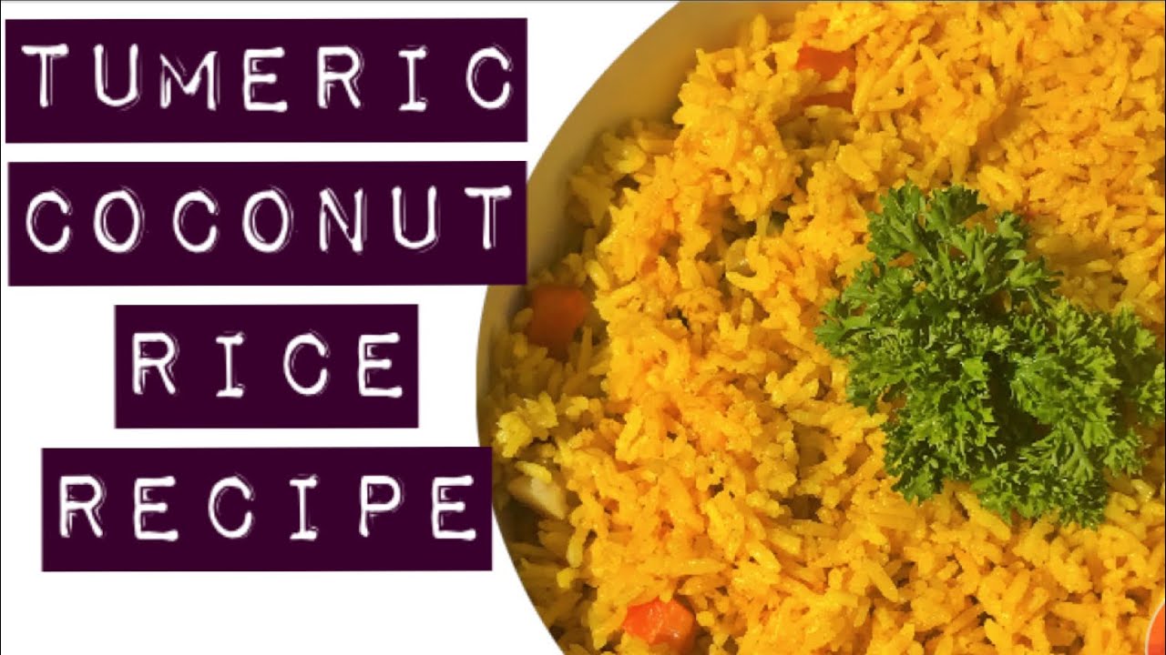 SUPER EASY TUMERIC COCONUT RICE RECIPE!