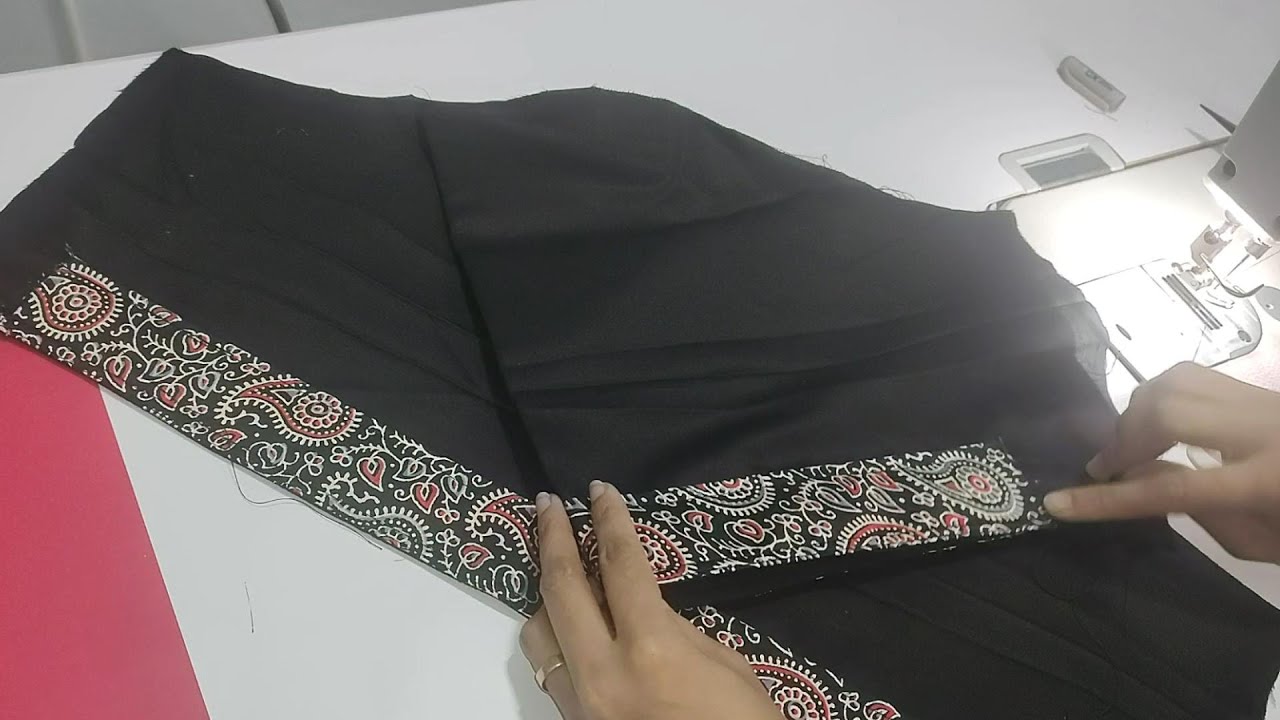BLOUSE SLEEVE DESIGN Cutting & Stitching........