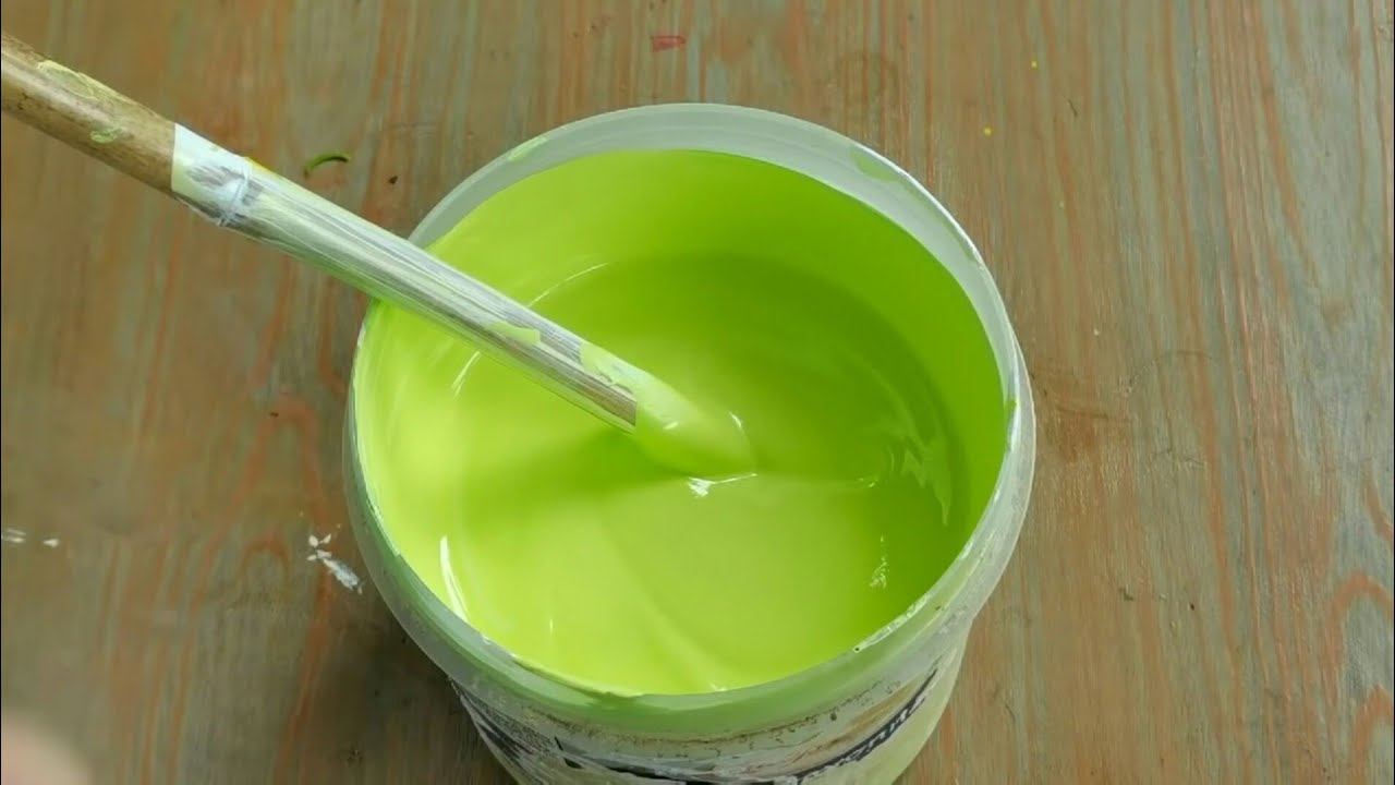 Paano timplahin ang light green /temptition green/How to mix light green color
