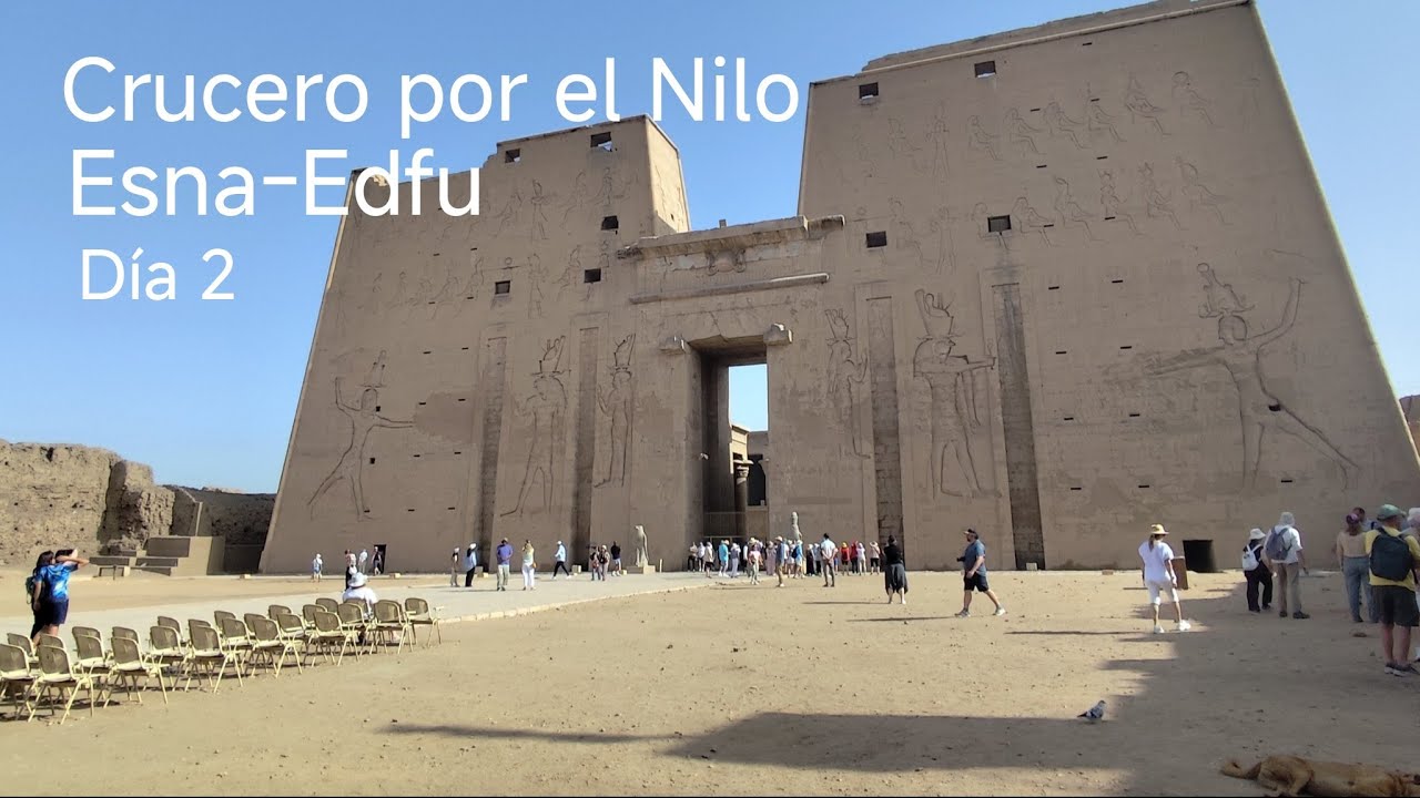 Crucero por el Nilo. Esna - Edfu Visitando el Templo de Edfu y el Templo de Kom Ombo