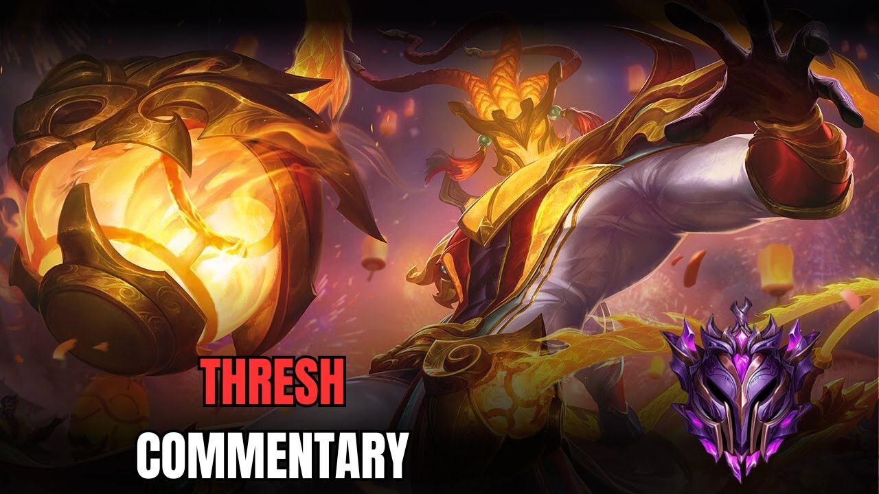 How to play EARLY GAME as Thresh? | Master Thresh Commentary