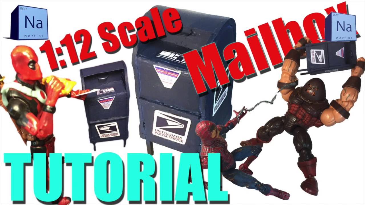 Nartist Ep III 1:12 Scale Mailbox Diorama Prop Tutorial for Marvel Legends