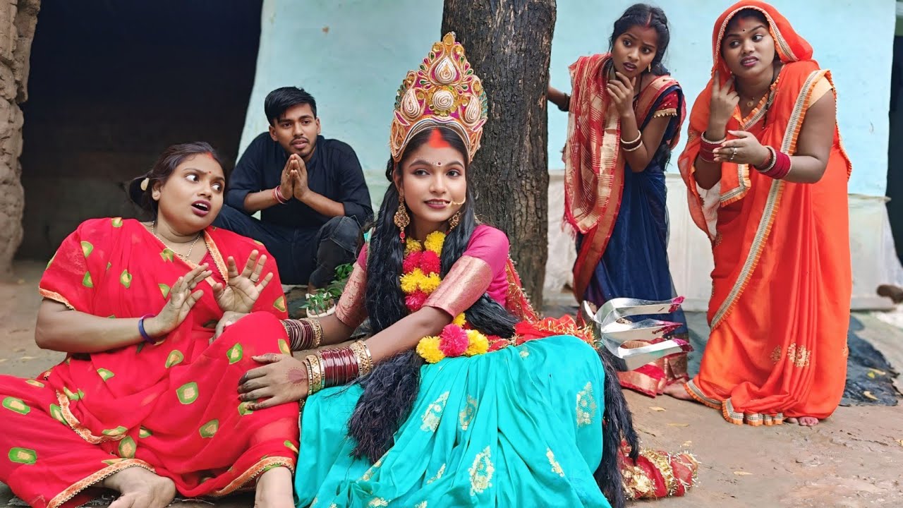 अभागन मां की सहारा बनी दुर्गा मां||Abhagan Maa Ki Sahara Bani Durga Maa||DN Bhojpuri Comedy 