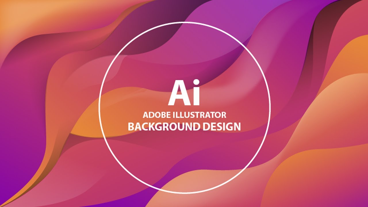 Create  Elegant Liquid Background |  Adobe Illustrator Tutorial