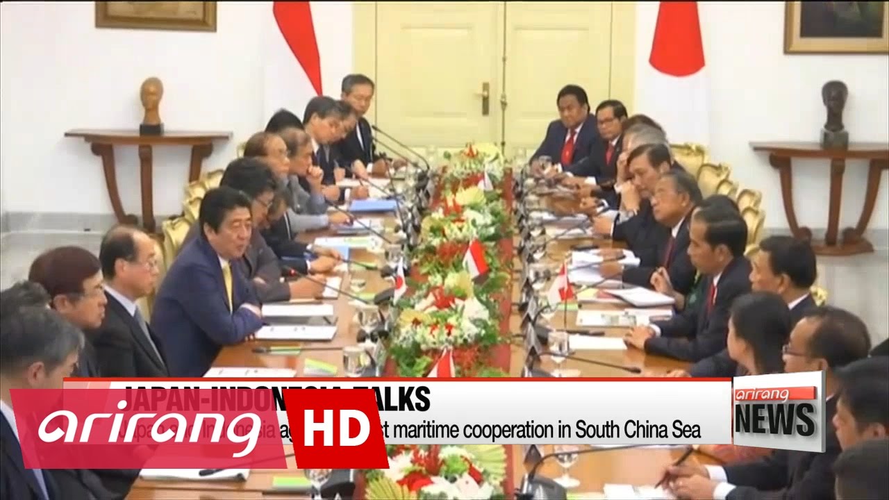 Japan and Indonesia agree to boost maritime cooperation in South China Sea