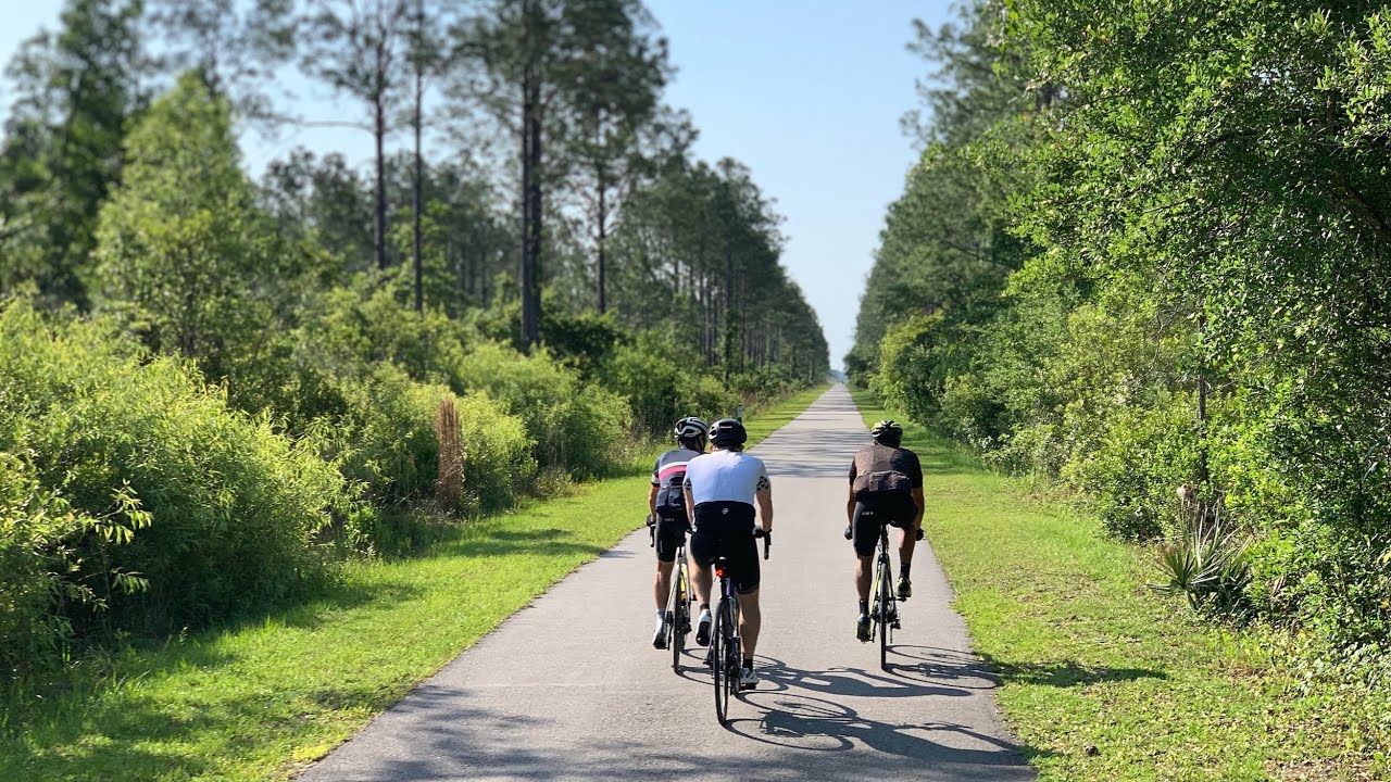 Bike Trails in Florida - Century Ride from DeBary to New Smyrna Beach