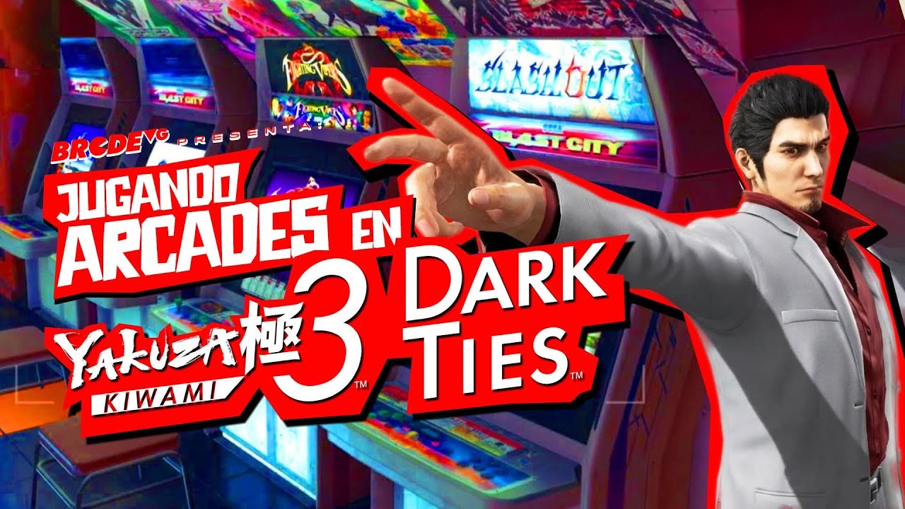Jugando ARCADES en Yakuza Kiwami 3 Dark Ties 🕹️