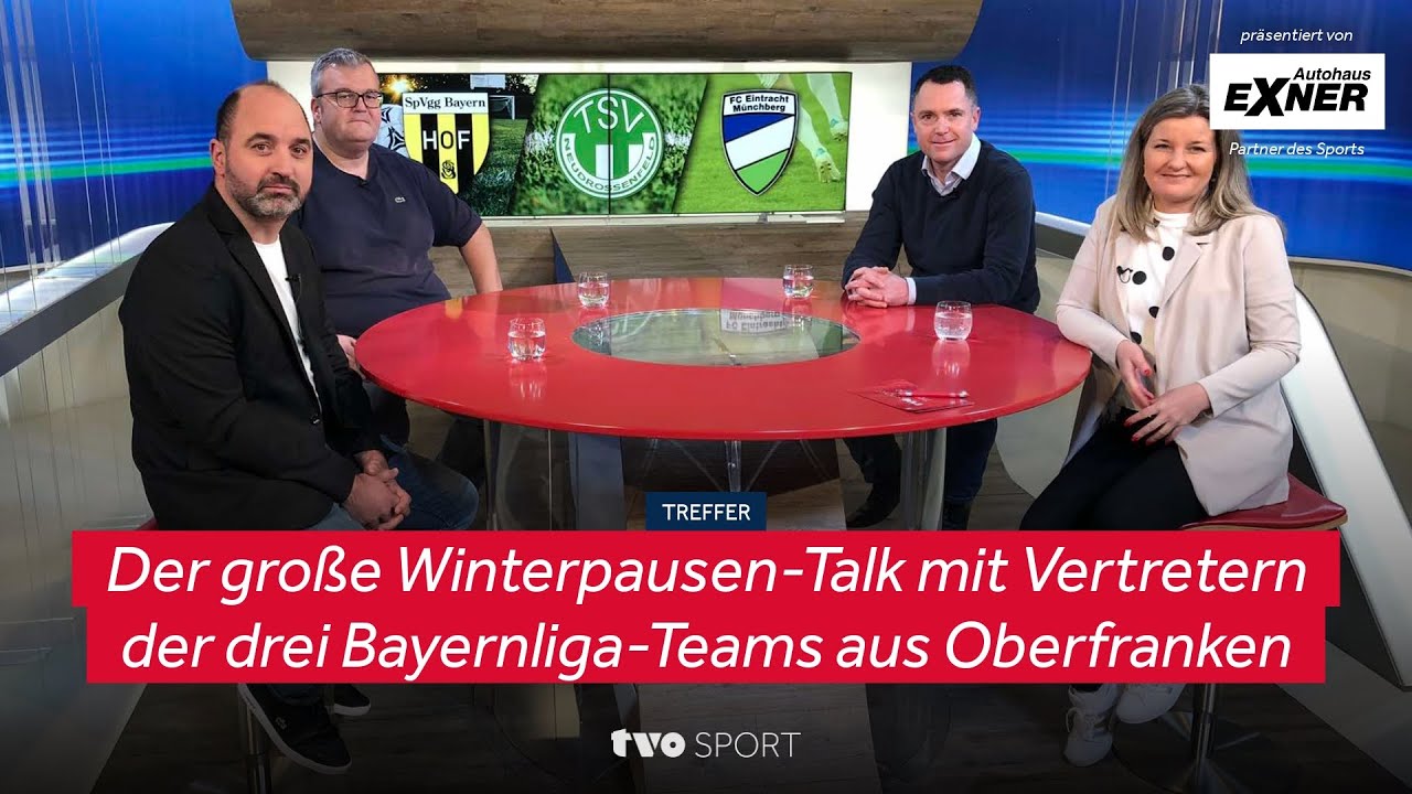 #Treffer: Der große Winterpausen-Talk mit den Bayernliga-Teams aus Oberfranken