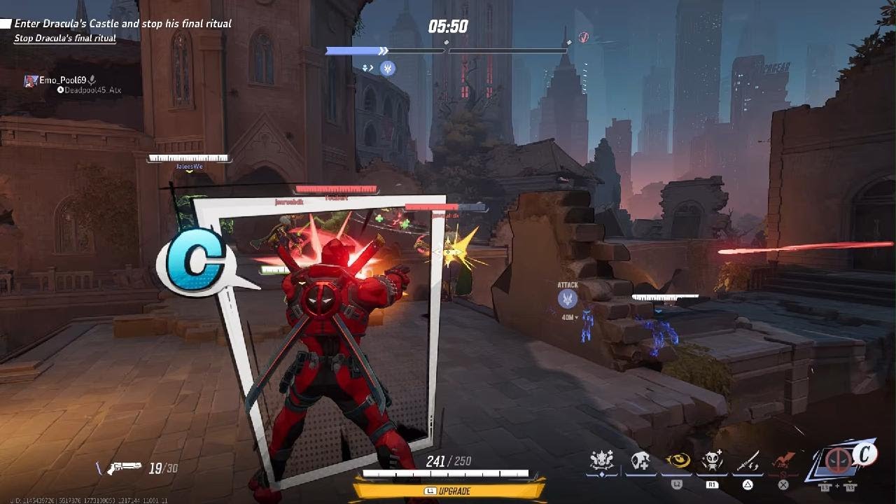 First MVP as Deadpool