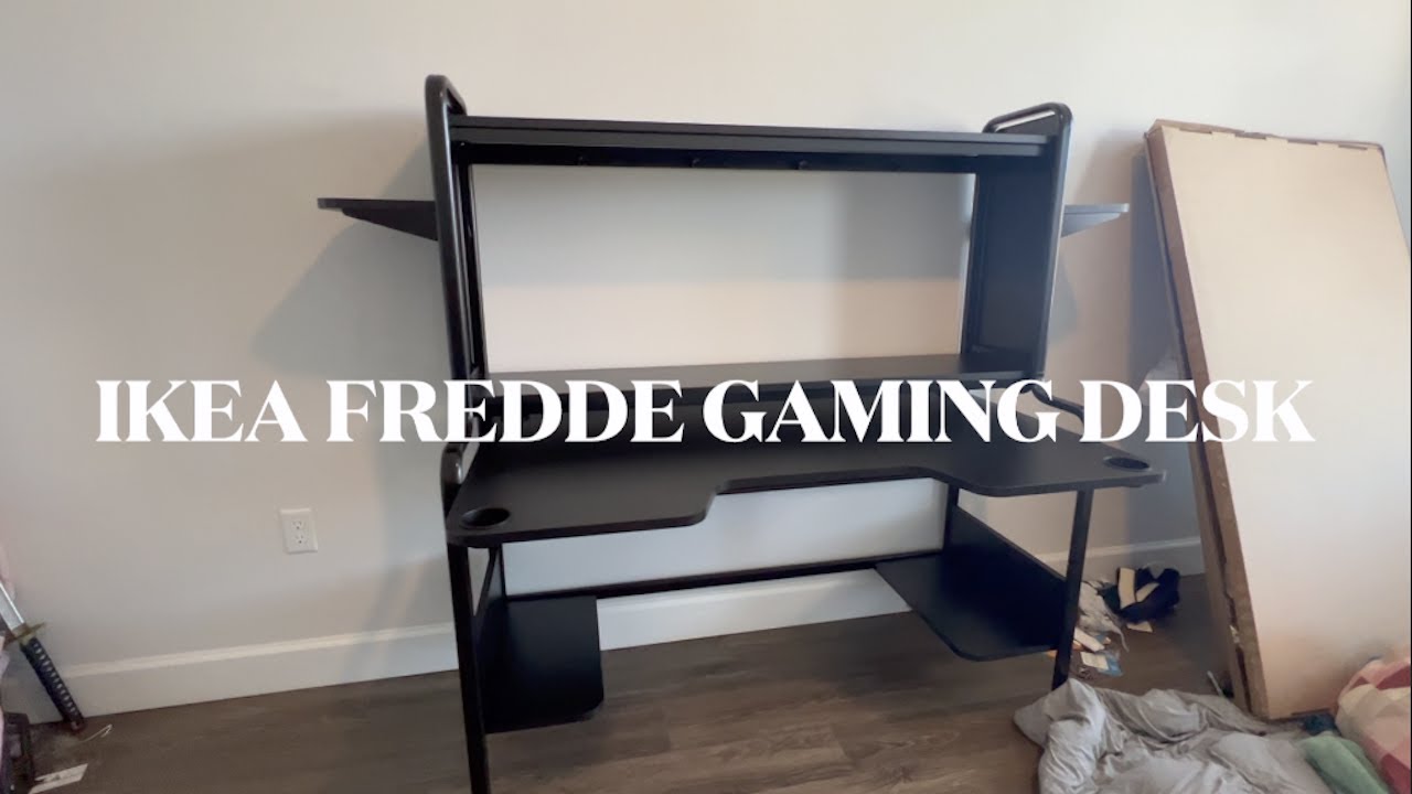 HOW TO ASSEMBLE | IKEA FREDDE GAMING DESK
