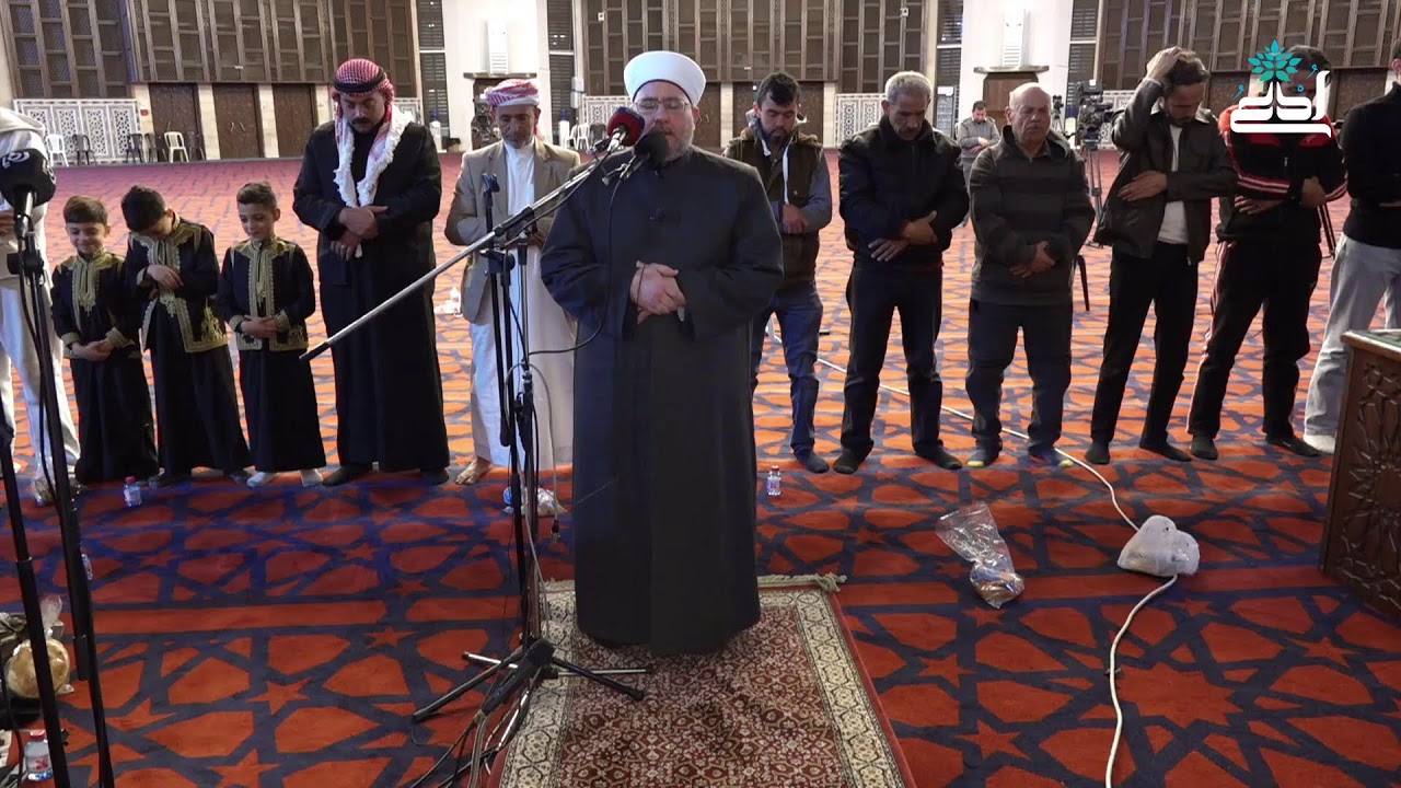فترة الغروب من مسجد الملك المؤسس طيب الله ثراه في العاصمة عمان 19-2-2026م.#قناة_ادعُ #الاردن