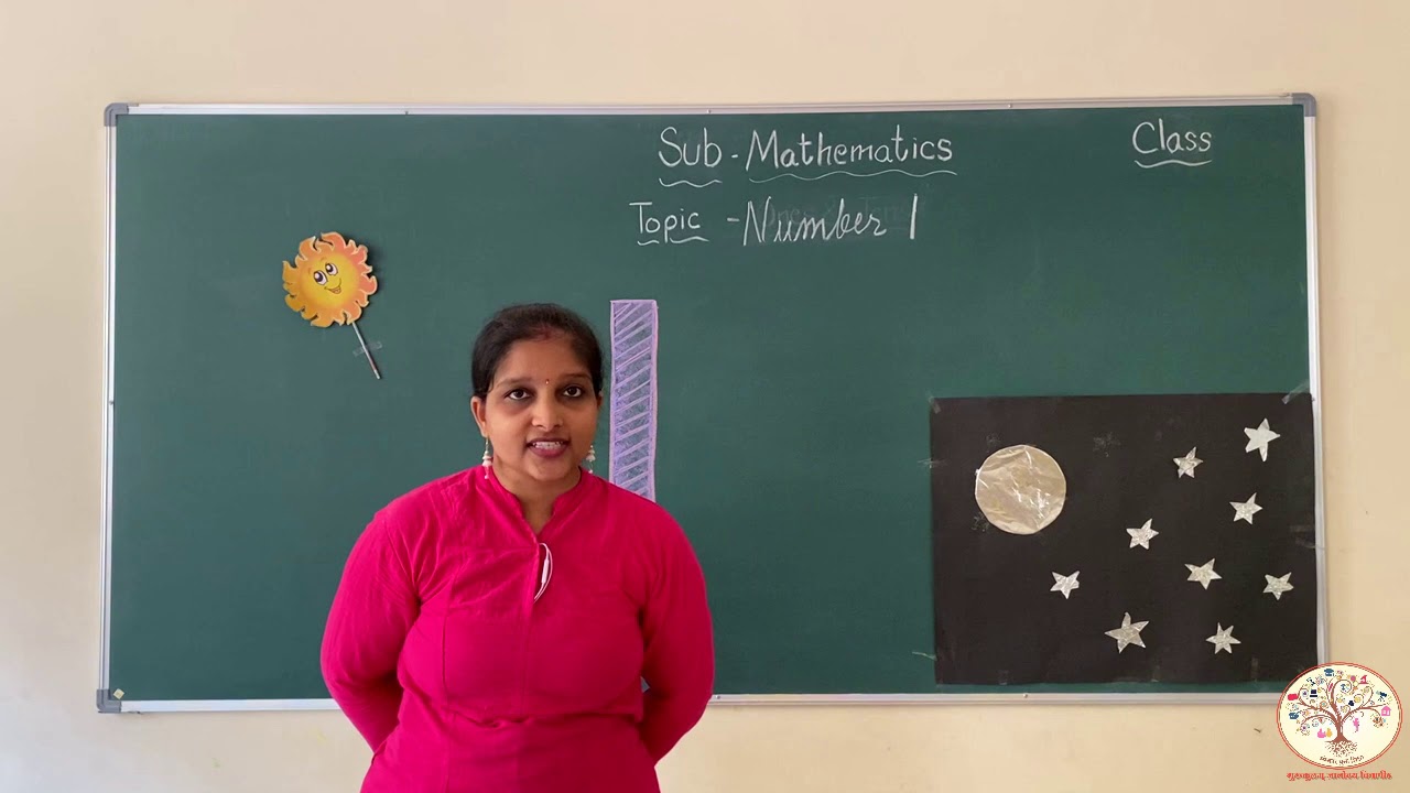 NURSERY || MATHS|| NUMBER -1 || GURUKULAM ONLINE CLASSES