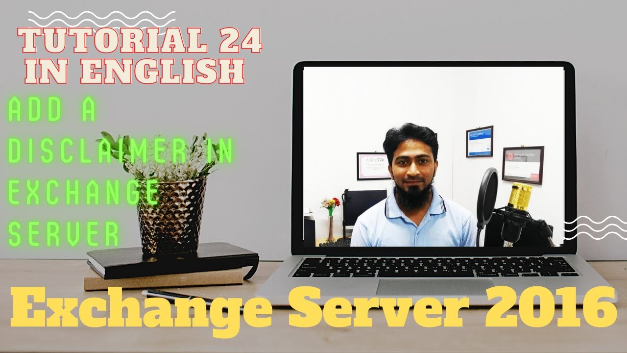 Add a Disclaimer in Exchange Server || Tutorial 24