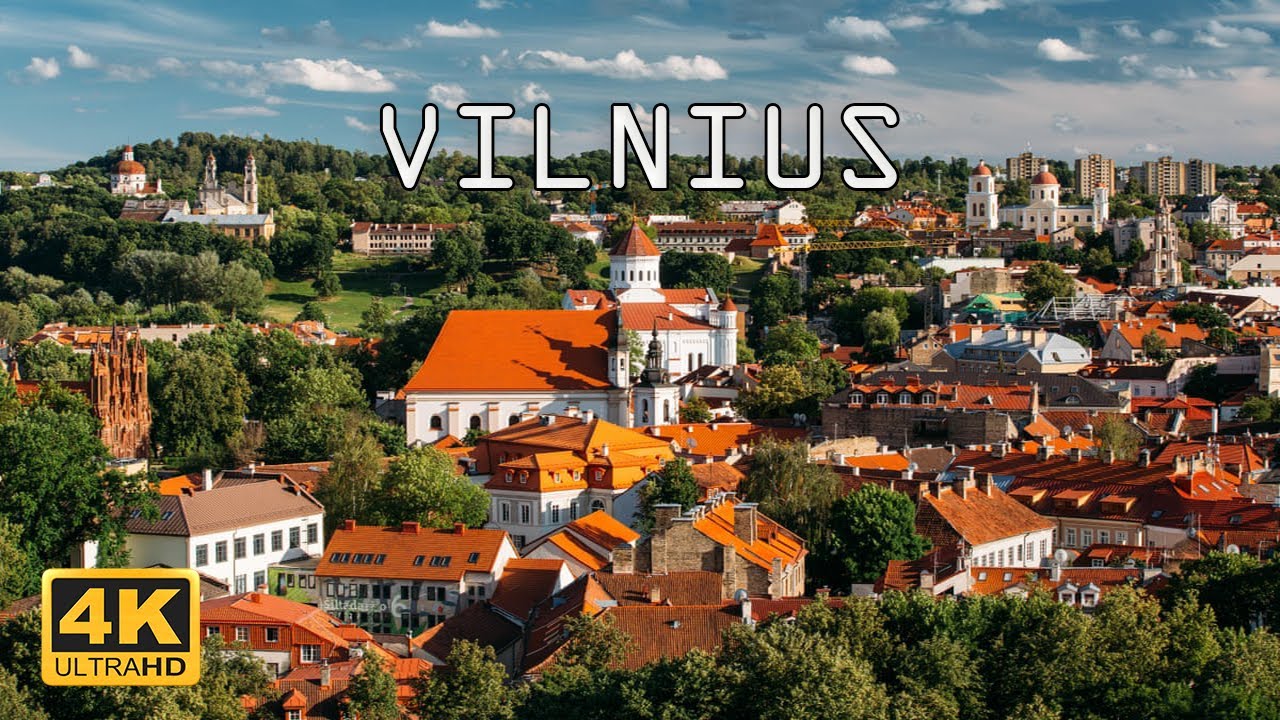 Vilnius, Lithuania 🇱🇹 | 4K Drone Footage