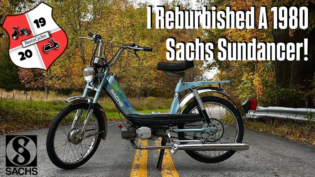 I Refurbished A Sachs Sundancer Moped!