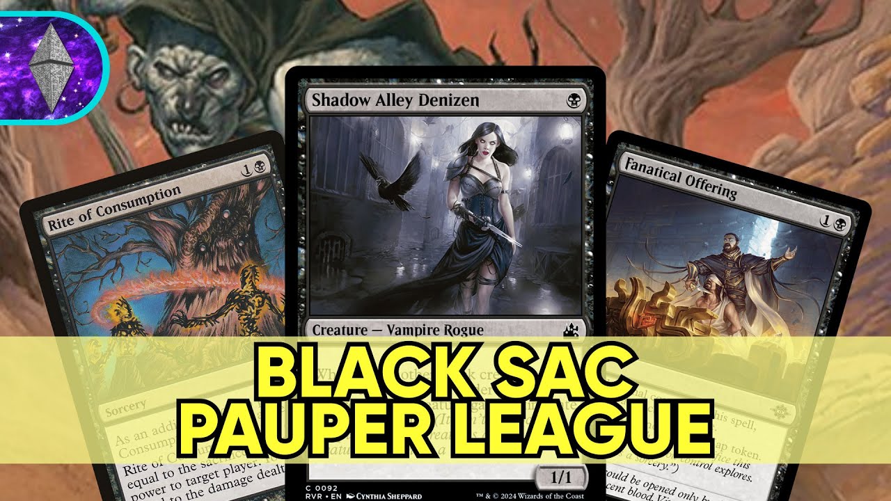 Post-Bans Black Sac | Black Sac MTG Pauper Gameplay