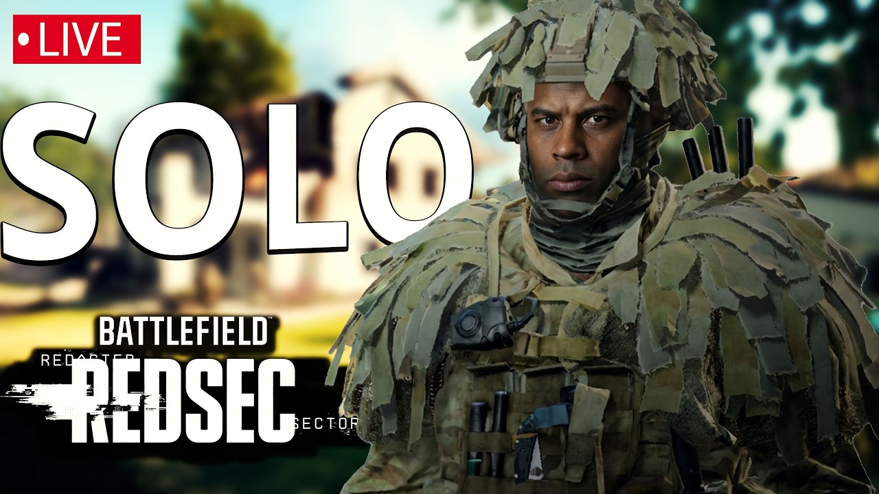 🔴BF6 AO VIVO! GRÁFICOS LINDOS + SOLO REDSEC!