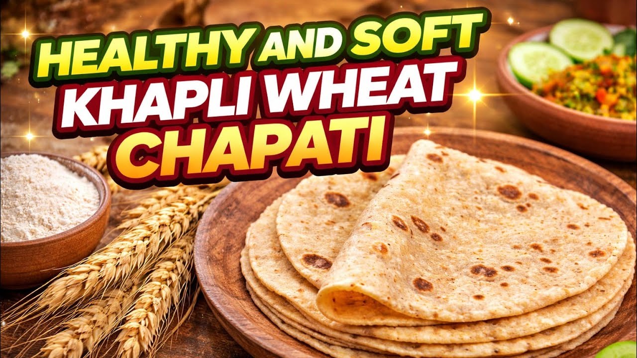 ಆರೋಗ್ಯಕರ ಮತ್ತು ಮೃದುವಾದ ಜವೆ ಗೋಧಿ ಚಪಾತಿ / Healthy and soft Khapli Wheat (Emmer wheat) chapati 