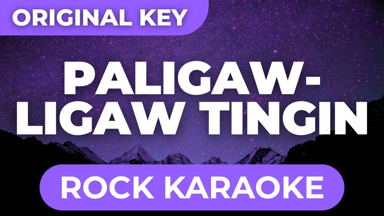 ZRockPH - Paligaw-ligaw Tingin (Rock Karaoke)