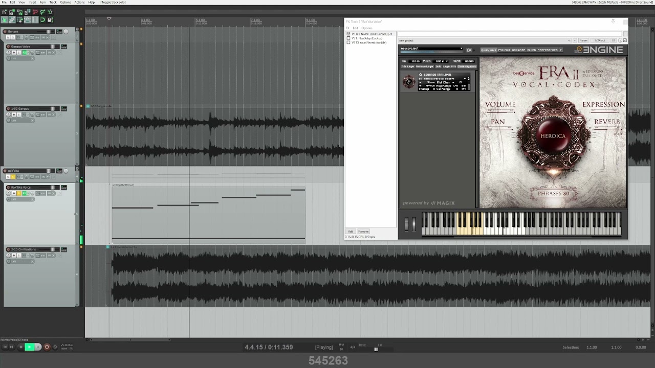 FFXIV | Rak'tika and Gangos/Bozja voice original samples