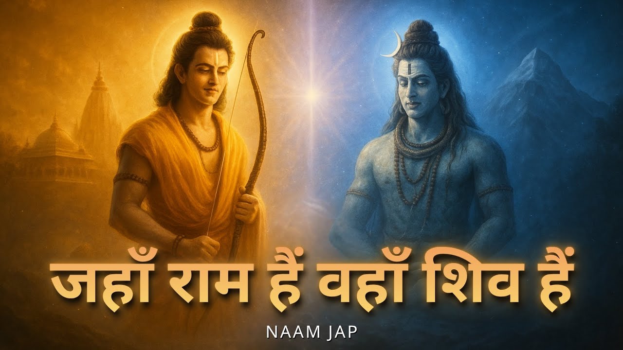 Ram Shiv Nam Jaap | 1 Hour Meditation | राम शिव नाम जप | Har Har Mahadev | Jai Shri Ram