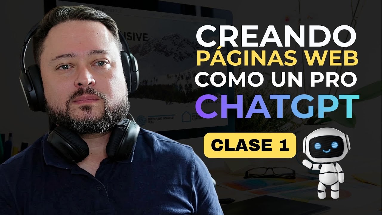 🤖 Creación de PÁGINAS WEB Gratis como un Pro con CHATGPT en el 2026 | Curso web CLASE 1
