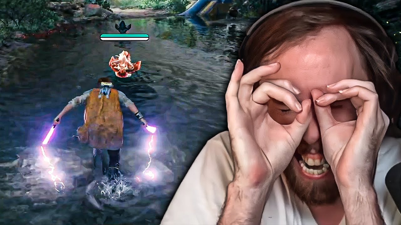 Asmongold LOSES IT Playing Star Wars Jedi Survivor on the Hardest Difficulty