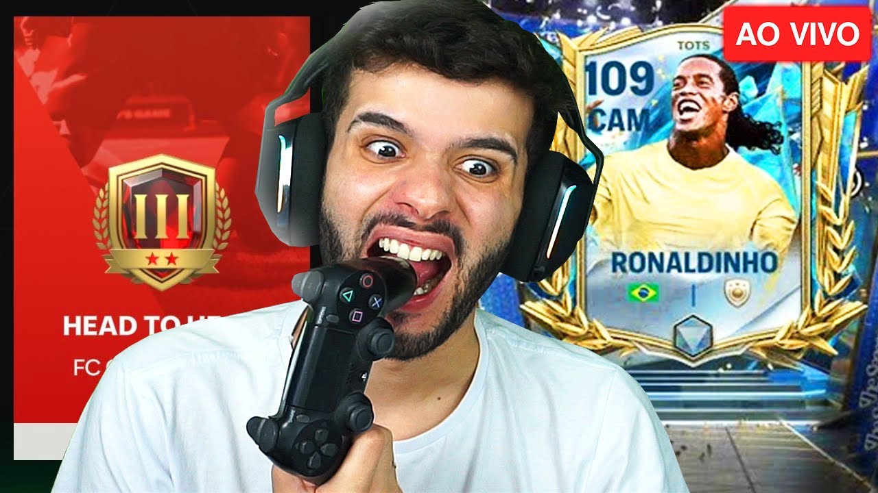 🔵TAMO ON🔵RUMO AO FC CHAMPIONS NO FC MOBILE🔵 RAFÃO AO VIVO 🔵