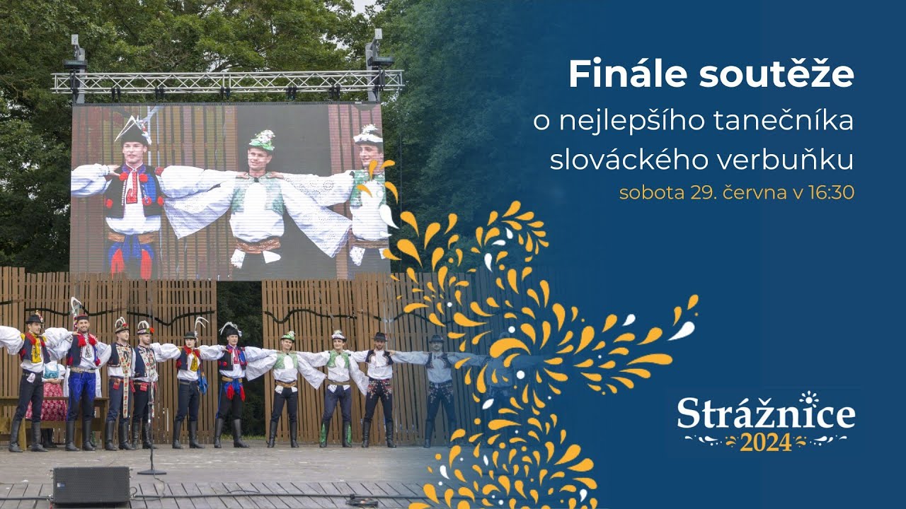 🔴 LIVE: Finále soutěže o nejlepšího tanečníka slováckého verbuňku | MFF Strážnice 2024 ŽIVĚ