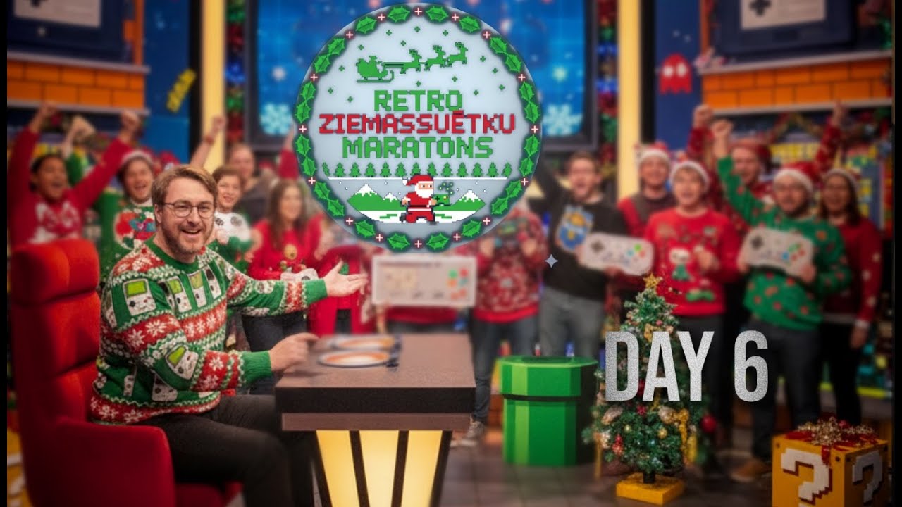 Retro Video Spēļu Vikorīna! Retro Ziemassvētku Maratons! DAY 6